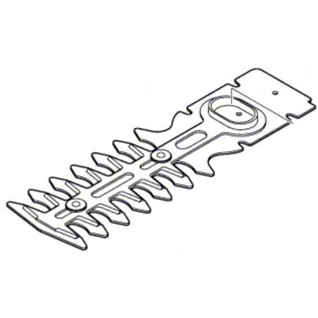 2609005321 BOSCH Set cutit lung pentru masina de tuns gard viu ISIO