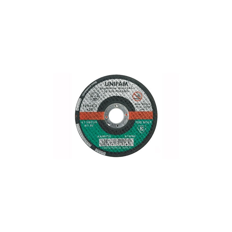 08210 VOREL Disc pentru taiat piatra 115x22x3.2mm