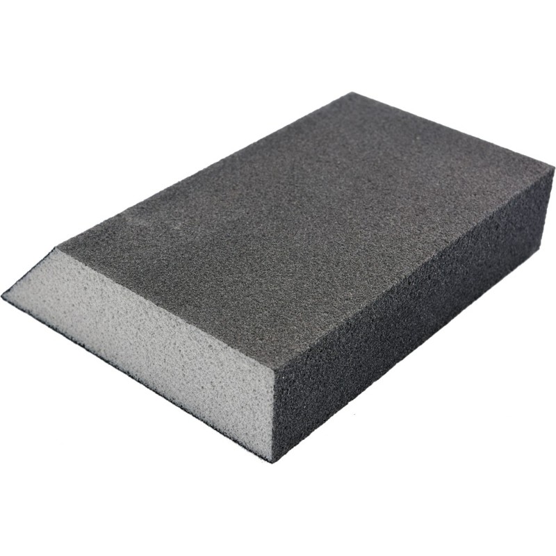 08308 VOREL Burete de slefuire trapezoidal P220, 125x90x65x25mm