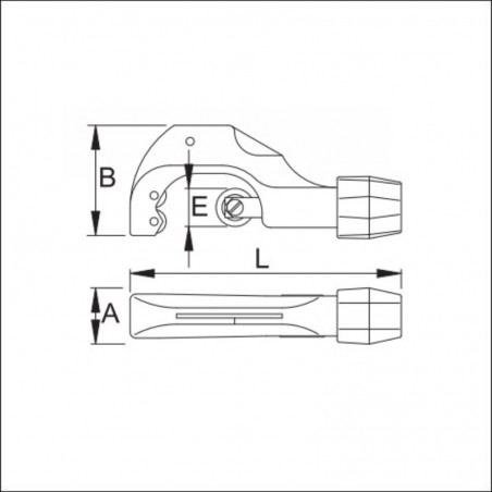 626187 UNIOR Dispozitiv pentru taiat teava, diametrul 35 mm