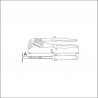 616725 UNIOR Cleste reglabil, lungime 300 mm, , diametrul 63 mm