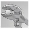 608690 UNIOR Cleste reglabil caneluri, lungime 180 mm, diametrul 25 mm
