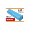 09467 VOREL Set 10 saci constructii, capacitate 240 L