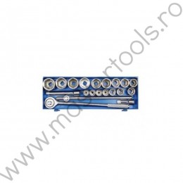 Trusa chei tubulare cu antrenor 3/4 Vorel 58150