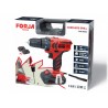FCD180A2 FORJATOOLS Bormasina cu 2xLi-Ion 18V 1.3Ah,30Nm,mandrina 10mm