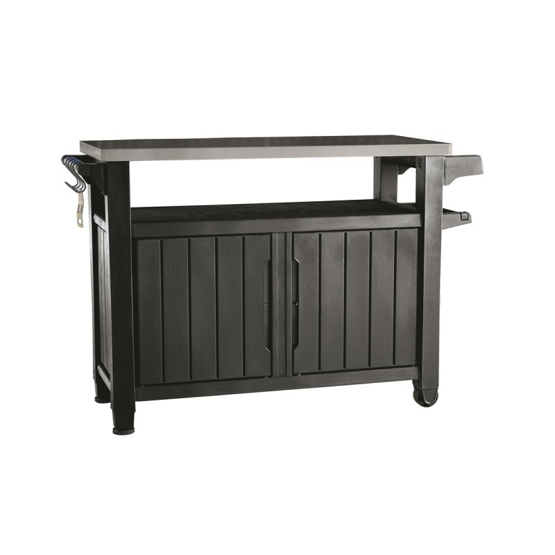 230419 KETER Dulap pentru terasa graphite Unity XL, 207L