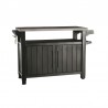 230419 KETER Dulap pentru terasa graphite Unity XL, 207L