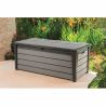 230418 KETER Lada depozitare gri Brushwood, 455L