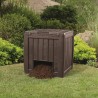 231600 KETER Compostor maro cu baza Eco, 340L