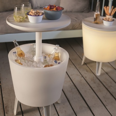 231366 KETER Mini bar gradina iluminat alb Keter Cool Bar