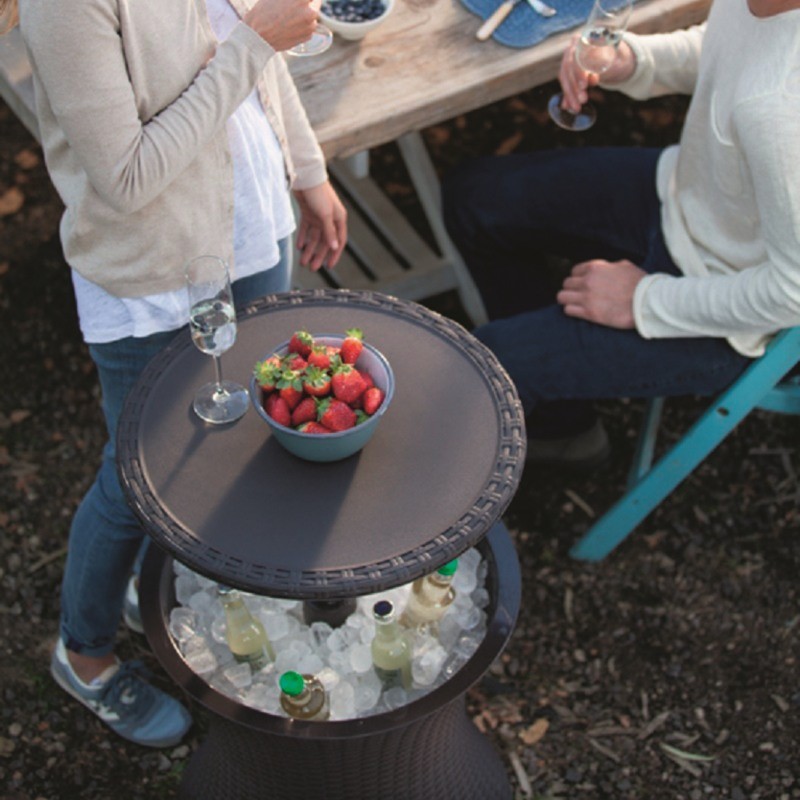 17194548902 KETER Mini bar gradina antracit Pacific Cool Bar