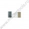 64090 VOREL Set 6 surubelnite, cu varfuri drepte si in cruce Phillips.