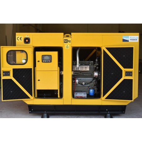 Generator stationar insonorizat DIESEL, 165kVA, motor Ricardo, Kaplan KPR-165