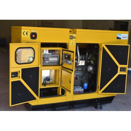 Generator stationar insonorizat DIESEL, 165kVA, motor Ricardo, Kaplan KPR-165