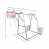 Stand metalic cu sina suport pt. Electropalane pana la 300kg IORI-CAV30