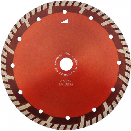 Disc DiamantatExpert pt. Beton armat & Granit - Turbo GS 125x22.2 (mm) Super Premium