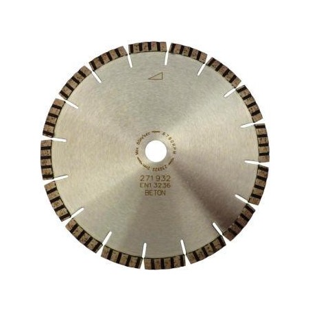 Disc DiamantatExpert pt. Beton armat & Piatra - Turbo Laser SANDWICH 400x25.4 (mm) Premium
