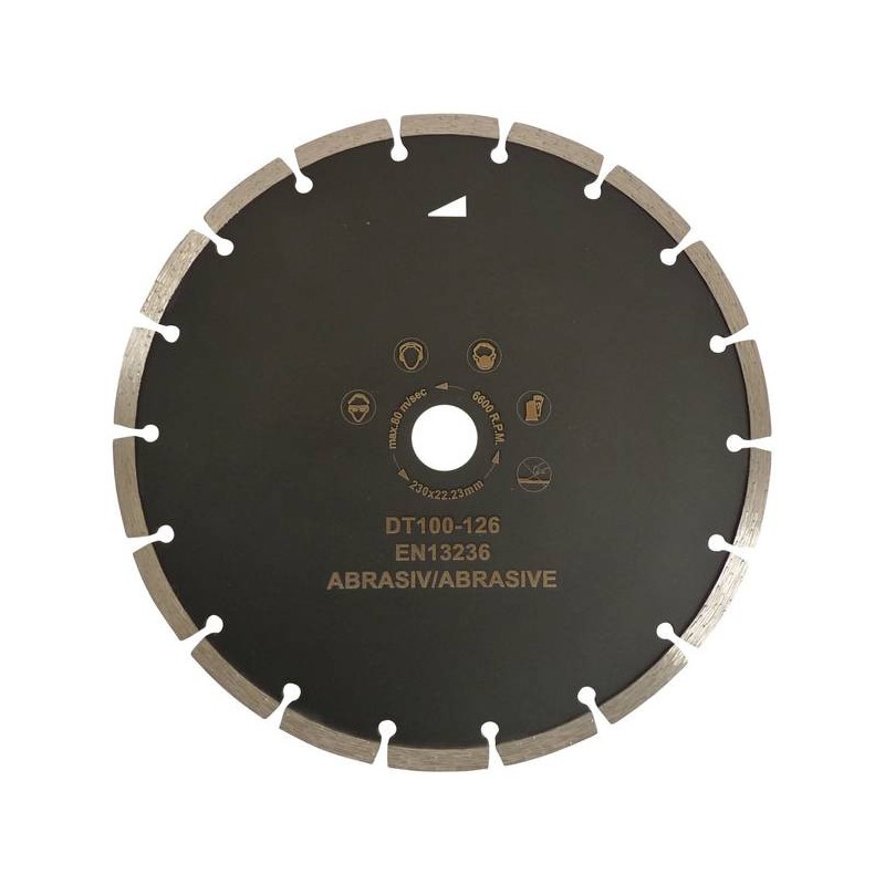 Disc DiamantatExpert pt. Caramida, Calcar & Mat. Abrazive 125x22.2 (mm) Premium