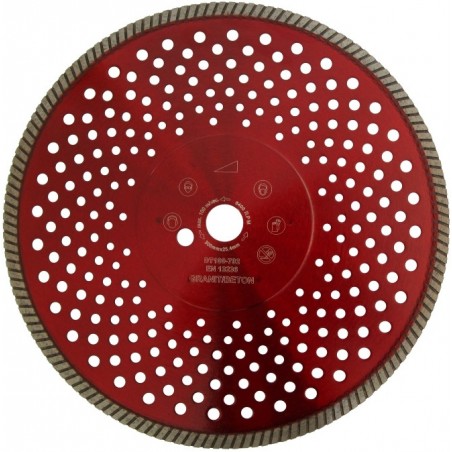 Disc DiamantatExpert pt. Granit & Piatra - Turbo 230x22.2 (mm) Super Premium