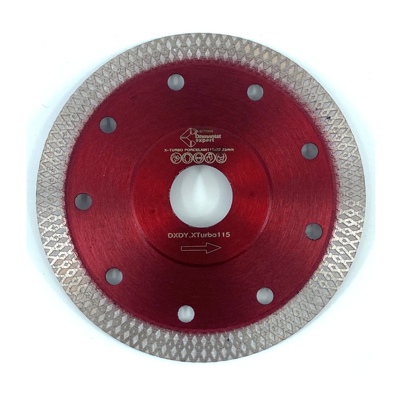 Disc DiamantatExpert pt. Portelan dur & Gresie ft. dura 115x22.2 (mm) Premium