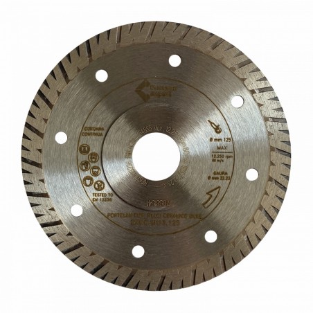 Disc DiamantatExpert pt. Portelan dur, Placi ceramice dure 125x22.2 (mm) Ultra Premium