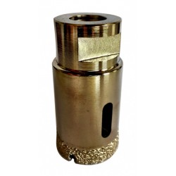 Carota diamantata pt. gresie portelanata & piatra - diam. 40mm - Super Premium