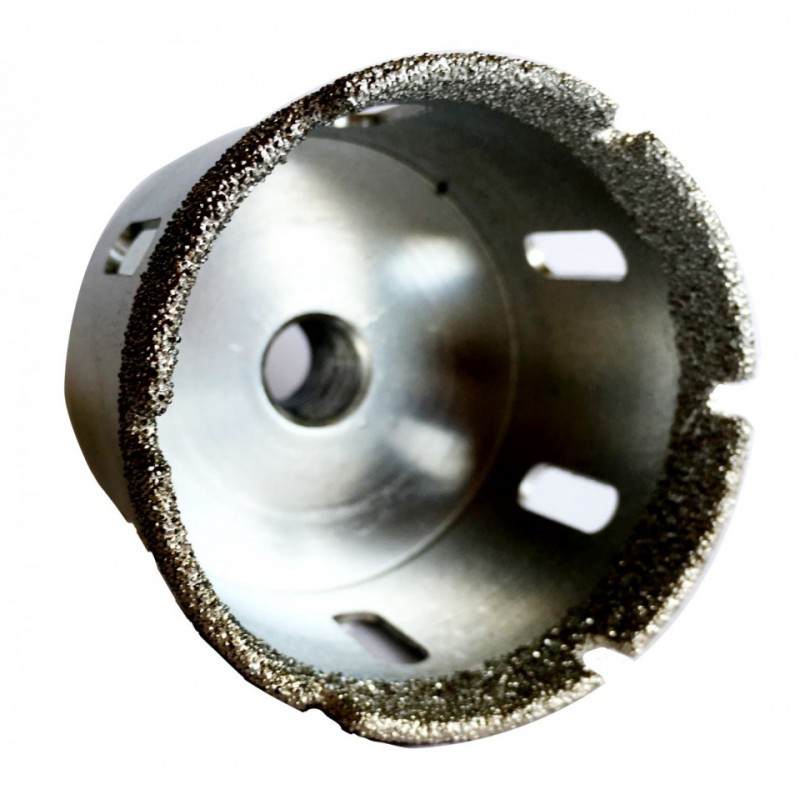 Carota diamantata pt. gresie portelanata & piatra - diam. 65mm - Super Premium