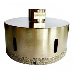 Carota diamantata pt. gresie portelanata & piatra - diam. 75mm - Super Premium