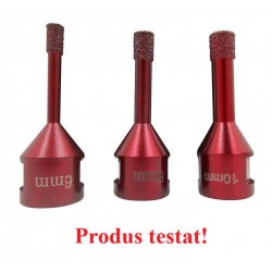 Carota diamantata pt. gresie portelanata & piatra - diam. 14mm - Premium