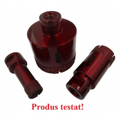 Carota diamantata pt. gresie portelanata & piatra - diam. 55mm - Premium