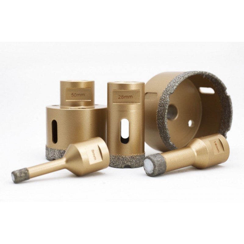 Carota diamantata pt. gresie portelanata & piatra - diam. 43mm - Premium