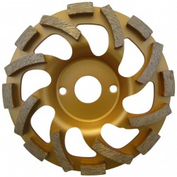 Cupa diamantata "ventilator" - Beton & Abrazive 175x22.2mm Premium