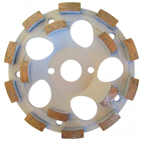 Cupa diamantata rand dublu "dinti scurti" - Beton 230x22.2mm Profesional Standard