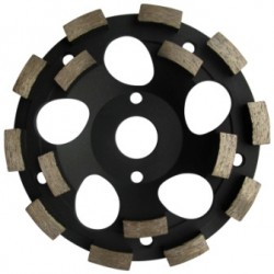 Cupa diamantata rand dublu diamant pt. Sapa/Abrazive 125x22.2mm Premium