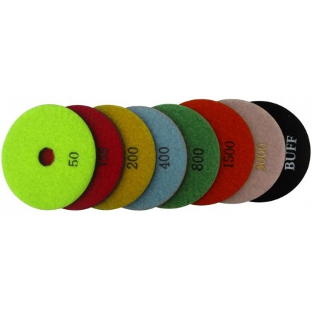Paduri / dischete diamantate pt. polish uscat 800 125mm Super Premium