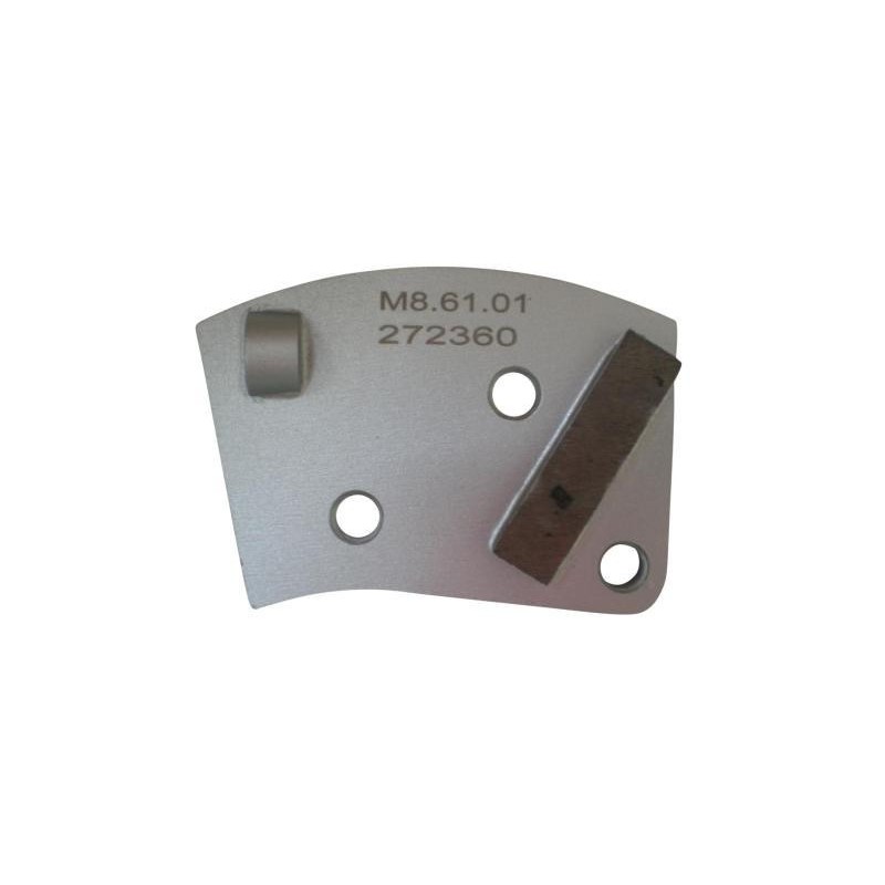 Placa cu segmenti diamantati pt. slefuire pardoseli - segment DPC - prindere M8