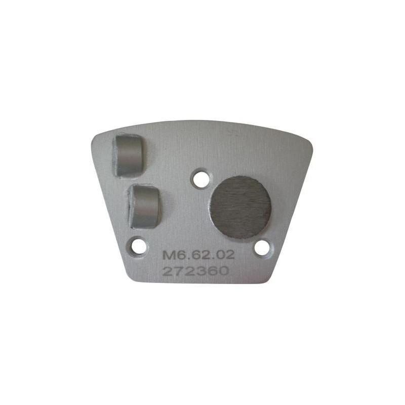 Placa cu segmenti diamantati pt. slefuire pardoseli - segment DPC 2x1/2 - prindere M6