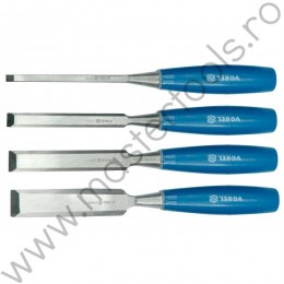 25530 VOREL Set 4 dalti 6-24 mm, pentru lemn