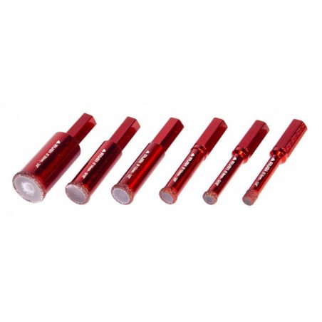 Carota diamantata pt. portelan, placi ceramice DryGres4Drill 20mm