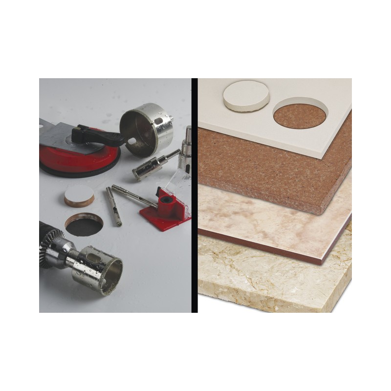 Carota diamantata pt. portelan, placi ceramice EasyGres 55mm