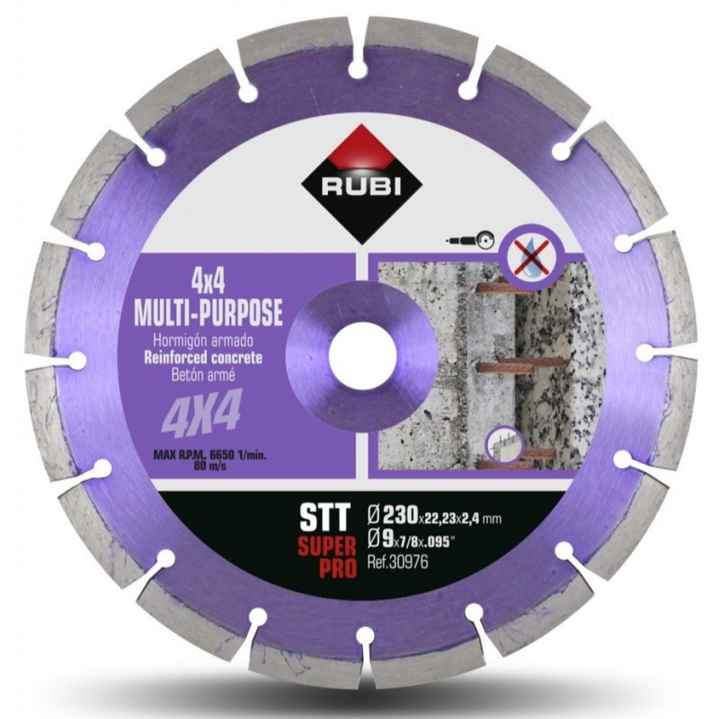 Disc diamantat multi-uz 230mm, STT 230 SuperPro