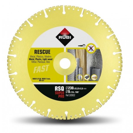 Disc diamantat pt. descarcerare 230mm, RSQ 230 Super Pro