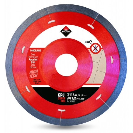 Disc diamantat pt. gresie portelanata 115mm, CPJ 115 SuperPro