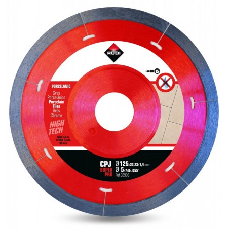 Disc diamantat pt. gresie portelanata 125mm, CPJ 125 SuperPro