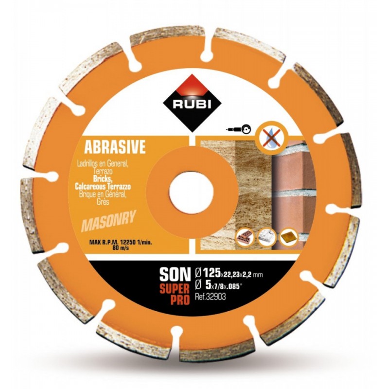 Disc diamantat pt. materiale abrazive 125mm, SON 125 SuperPro