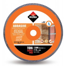 Disc diamantat pt. materiale abrazive 200mm, TON 200 SuperPro