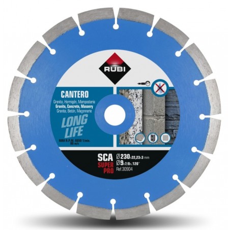 Disc diamantat pt. materiale de constructii 230mm, SCA 230 Super Pro