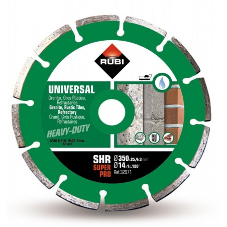 Disc diamantat pt. materiale de constructii 350mm, SHR 350 SuperPro