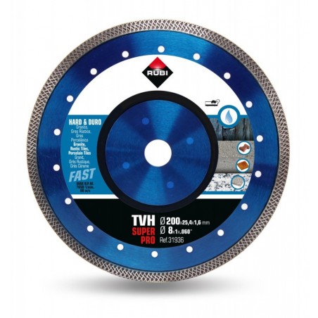 Disc diamantat pt. materiale foarte dure 200mm, TVH 200 SuperPro
