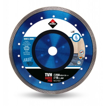 Disc diamantat pt. materiale foarte dure 250mm, TVH 250 SuperPro